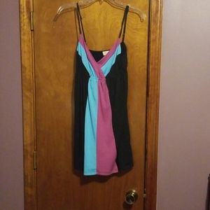 Spaghetti string tunic